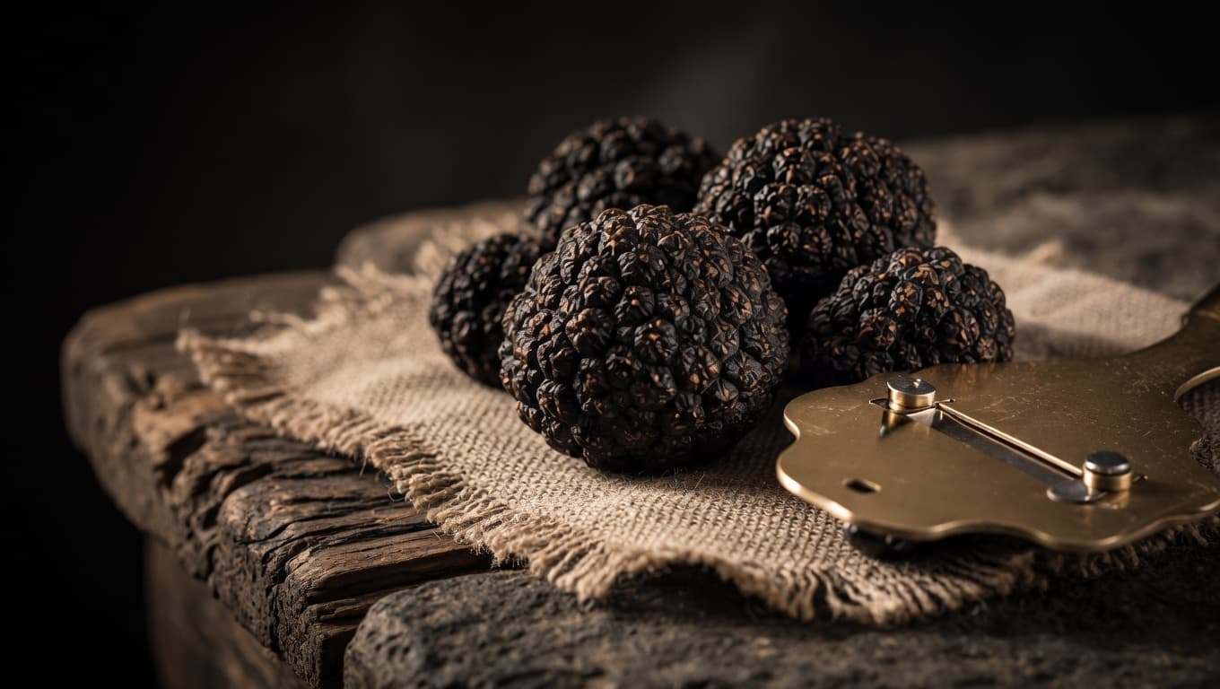 Fresh black and white truffles from Fera Tartufi